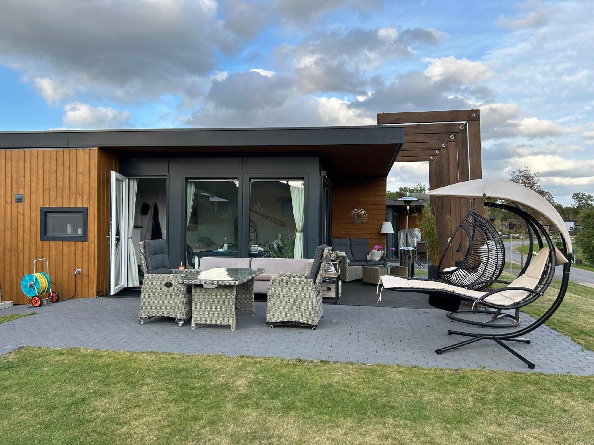 Beach House Chalet Seeparx Suesel Susel Bagian luar foto
